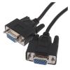 15Pin VGA Male To 2 Vga Svga Female Adapter Splitter Video Monitor Cable view 3