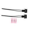 Pilipane 2PCS Flexible Car Seat Repair Wiring Harness, for Long-Lasting High 357972752 Temperature Resistant Connector Kit for A3 A4 A5 A6 view 1