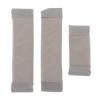 MINGZHE 9.4x7.1x3.5in Oxford Cloth Portable Cord Bag Electronic Accessories Carry Case Waterproof Electronic Storage Bag for Chargers Hard Drives Grey view 2