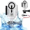 Coyktonty Dive Case Waterproof Case for Insta360 GO 3/GO 3S,Underwater Diving Protective Shell 40M with Bracket Accessories view 1