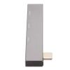 Pilipane Laptop Docking Station, Docking Station, Type C Docking Station, 3 in 1 Docking Station Type C to USB3 0 2USB2 0 5Gbps High Speed Aluminum Alloy Mini Docking Station view 4