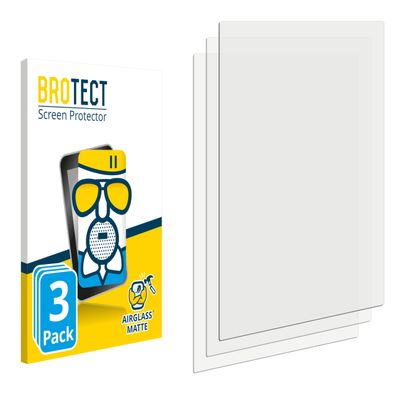 BROTECT Anti-Glare Glass Screen Protector Matte Compatible with Cowon iAudio U7 (3 Pack) - Anti-Scratch 9H Protection Film