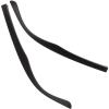 Abaodam 1 Pair Glasses Replacement Silicone Titanium Eyeglass Arm Legs Replacement Glasses Temple Sunglasses Arms Eyewear Frame Temple Replacement view 1