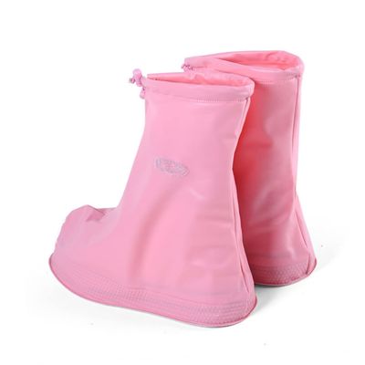 VANZACK Reusable Rainproof Shoe Covers for Boy Girl Non- PVC Overshoes Lightweight Protectors for Boys and Girls XL for Outdoor Activities and Travel