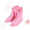 VANZACK Reusable Rainproof Shoe Covers for Boy Girl Non- PVC Overshoes Lightweight Protectors for Boys and Girls XL for Outdoor Activities and Travel view 2