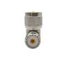 1Pcs UHF Male PL-259 PL259 pl;/UG to UHF Female SO-239 SO239 Jack L Shape Right Angle R/F Coax Coaxial Adapter Connector view 3