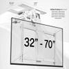 VIVO Electric Flip Down Swiveling Ceiling TV Mount for 32 to 70 inch Screens, Large Motorized Flat Ceiling VESA Mount, Master Pack, White, MOUNT-E-FD70S-W view 2
