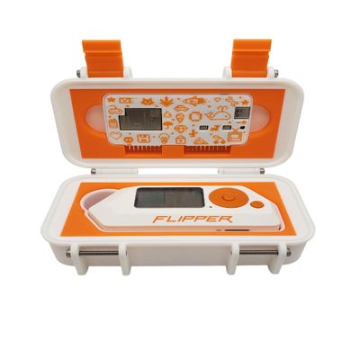 Flipper Zero Box Art Case with WiFi Devboard Adapter - Strong Pelican Style 3D Printed Box with Fitted Adapters