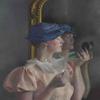 Conrad Felixmller : Londa in Front of the Mirror : Archival Quality Art Print view 1