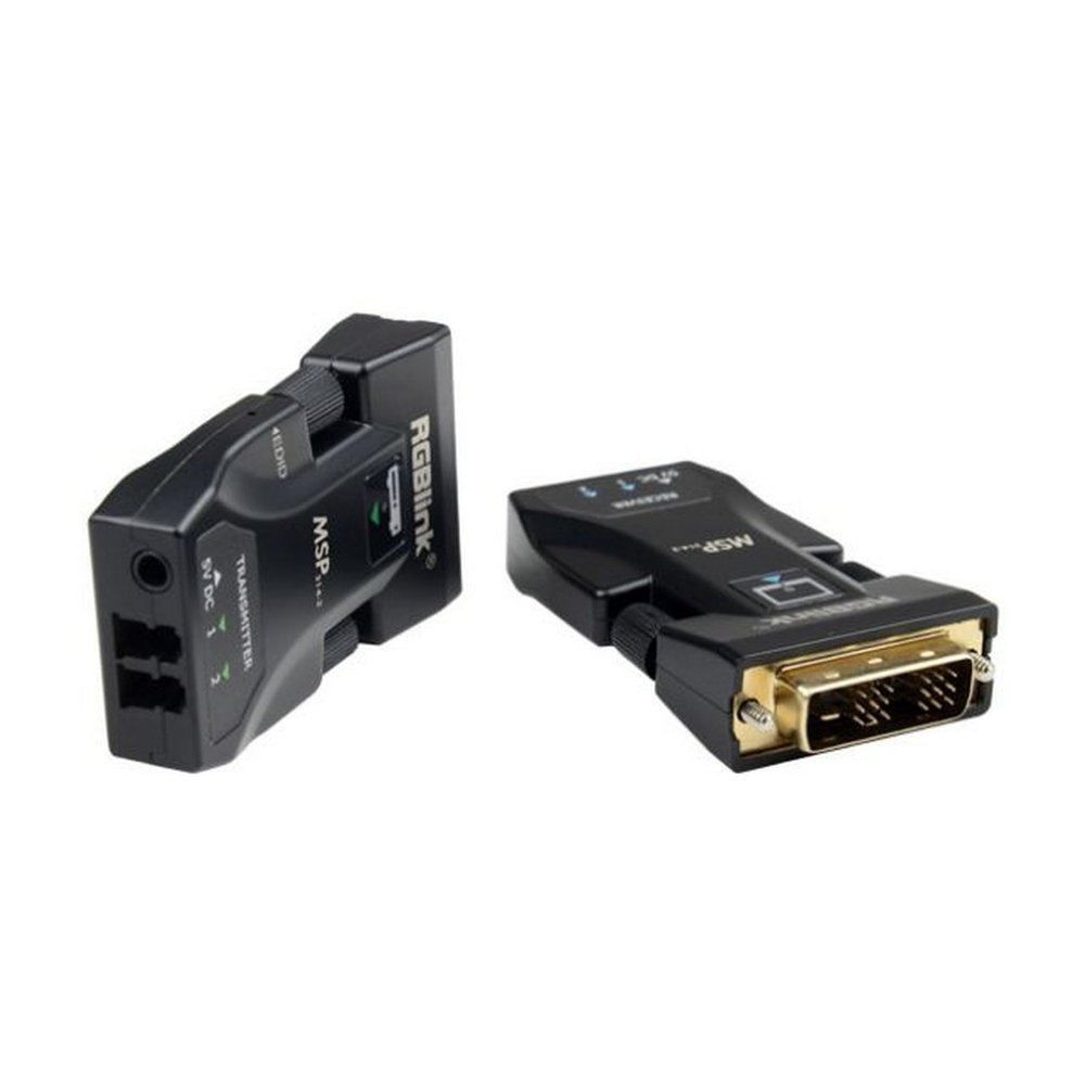 RGBlink MSP 314-2 2K60 DVI to Optical Fiber Extender Set