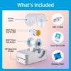 HP Sprocket Panorama Instant Portable Color Label & Photo Printer (Grey) Personalize Prints 2 x .5- 9 on Zink Sticky-Backed Paper -Create Fun Photobooth Strips, Labels & Custom Designs in The App view 2