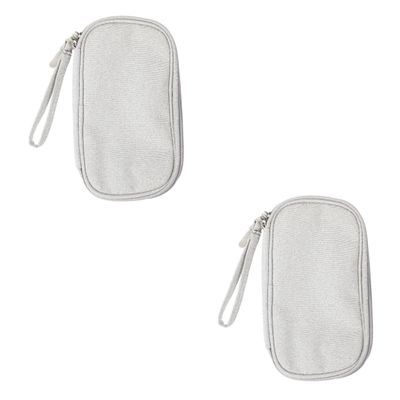 Hemobllo 2pcs Electronics Organizer Travel Cable Bag Multi-Functional Electronic Accessories Carrying Case for and Travel