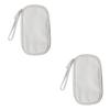 Hemobllo 2pcs Electronics Organizer Travel Cable Bag Multi-Functional Electronic Accessories Carrying Case for and Travel view 1