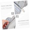 Hemobllo 2pcs Electronics Organizer Travel Cable Bag Multi-Functional Electronic Accessories Carrying Case for and Travel view 4