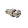 10/5/2/1Pcs BNC Male pl;/UG to F Female Jack Adapter R/F Coaxial Connector BNC - F-Type Coupler Adapters Fit Compatible CC/TV Camera(10Pcs) view 2