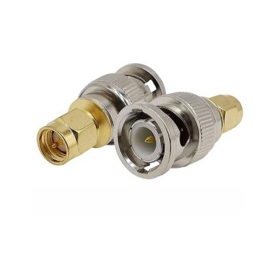 1Pcs N BNC TNC to N SMA RP-SMA BNC F Male Female pl;/UG Jack Straight R/F Coaxial Adapter Connector Test Converter Brass(O-1Pcs)