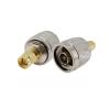 1Pcs N BNC TNC to N SMA RP-SMA BNC F Male Female pl;/UG Jack Straight R/F Coaxial Adapter Connector Test Converter Brass(J-1Pcs) view 1