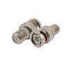 1Pcs N BNC TNC to N SMA RP-SMA BNC F Male Female pl;/UG Jack Straight R/F Coaxial Adapter Connector Test Converter Brass(B-1Pcs) view 4