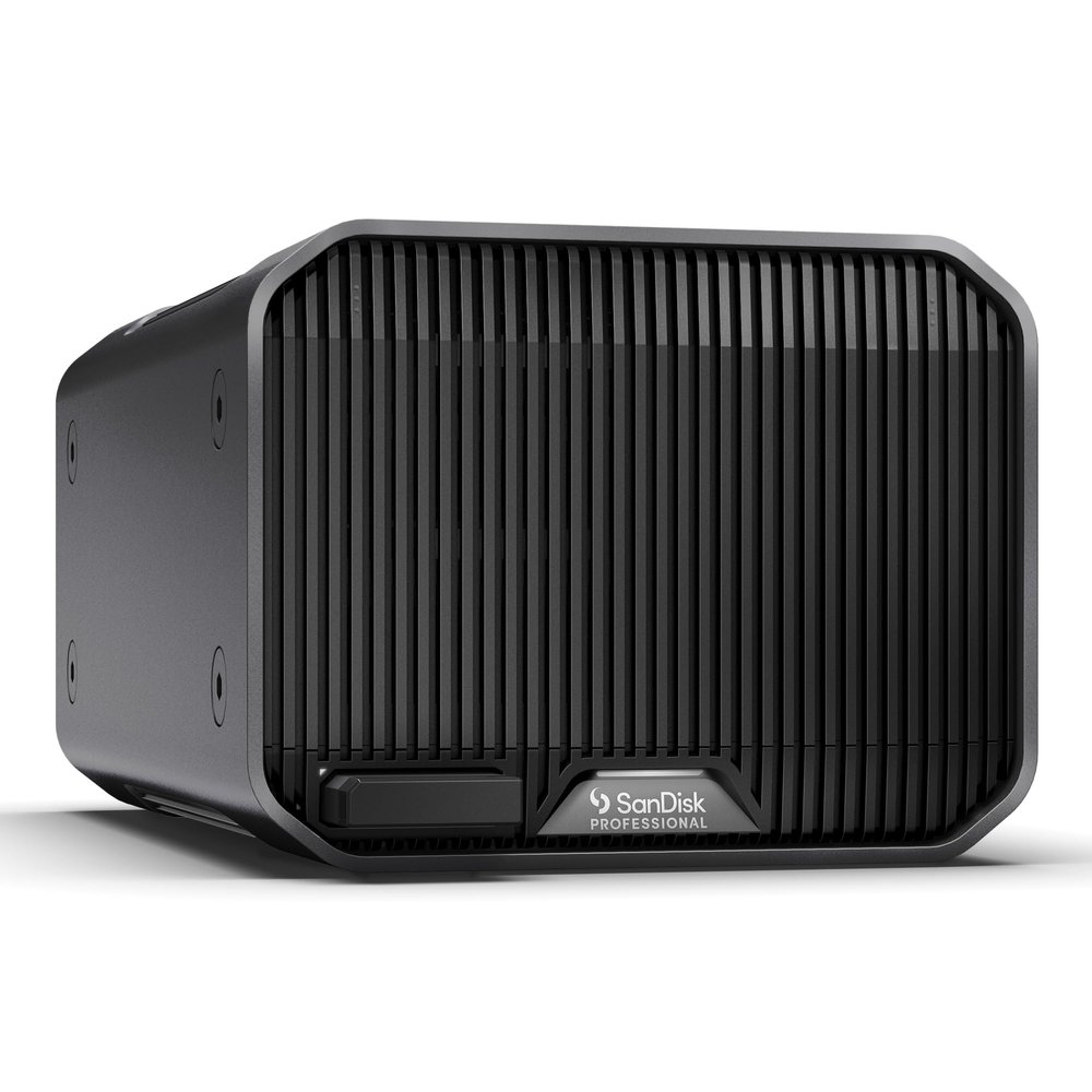 SanDisk Professional 24TB G-RAID Mirror - External HDD, RAID with Redundancy, Thunderbolt 3, USB (10Gbps), 7200RPM Ultrastar Hard Drive, Up to 250MB/s Read in RAID 1 - SDPHH2H-024T-NBAAD