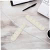 Hemobllo 4pcs Adhesive Wire Clips for Desk Cord Organizer Soft Cable Holder Easy to Install Compatible and view 3