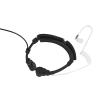 Pdflie 7.1 7.0 mm Flexible Throat Mic Headset Neck Mic Bone Conduction Microphone Compatible for Civilian Wired U94 Tactical Ptt (Black) view 4