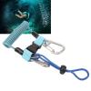 Fockety Diving Lanyard, Stainless Steel Spring Coiled Lanyard with Quick Release Buckle for Cameras and Dive Lights, Diving Camera Anti Lost Strap for Underwater Diving Tool view 4
