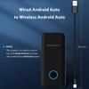 Sunweyer Android Auto Wireless Adapter Plug & Play Auto Connect Bluetooth Wired Android Auto to Wireless Dongle Convert view 2