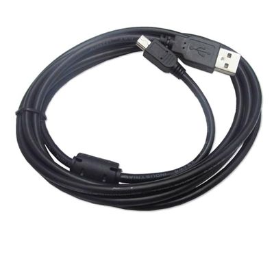 for GT09-C20USB-5P Programming Cable Touch Screen GOT1000 GT11 GT12 GT15 GT16 and Other Series Programming Upload/Download Cable with USB Interface for PC Connection Black : 1.5 Meters