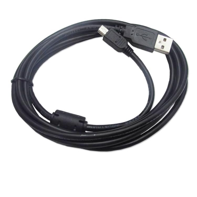 for GT09-C20USB-5P Programming Cable Touch Screen GOT1000 GT11 GT12 GT15 GT16 and Other Series Programming Upload/Download Cable with USB Interface for PC Connection Black : 1.5 Meters