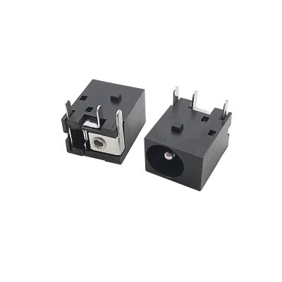 10Pcs DC-044 5.5 x 2.1mm DC Power Female Jack Connector 5.5 * 2.1mm DC Power Supply Socket Interface 3 Pin Panel Mount pl;/UG