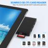 Surface Pro 6/Pro 5/Pro 4 Docking Station USB Hub with HDMI - Surface Pro 4/5/6 Accessories dongle SD Micro Card Memory Card Readers Dock, Surface Pro 4K HDMI Adapter with 1 x USB3.0 + 2 x USB2.0 Port view 4