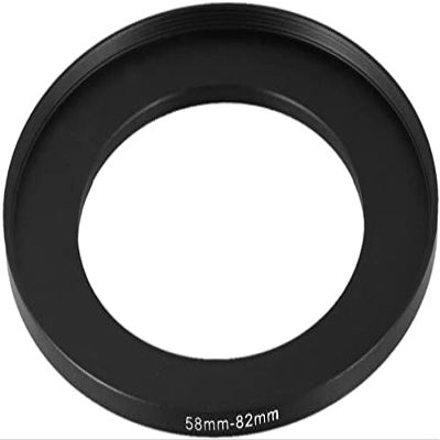 XYWHPGV 58mm to 82mm Camera Filter Lens 58mm-82mm Step Up Ring Adapter(6e53f af8a2 85843 16a2c 9450d 5f317