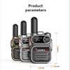 Wurui G388 4G POC Global-ptt walkie talkies Unlimited Long Range Professional Adult car GSM intercom 1000 Miles Outdoor Organizer USB c Radio (US2blackwithSIM) view 3