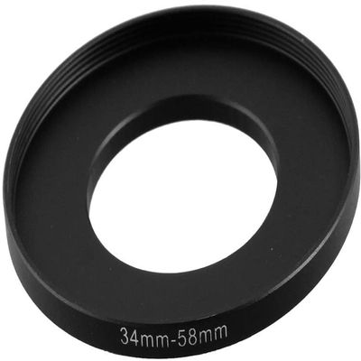 XYWHPGV Replacement 34mm-58mm Camera Metal Filter Step Up Ring Adapter(3e8f8 1c8ef 1e1f5 fa0ee f59de 4f9cd