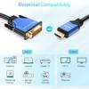 BlueRigger HDMI to DVI Cable (50FT, High-Speed, Bi-Directional Adapter Male to Male, DVI-D 24+1, 1080p, Aluminum Shell) - Compatible with Raspberry Pi, Roku, Xbox One, PS5/PS4/PS3, Graphics Card view 4