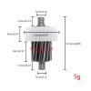30T Car Rear View Reversing Electric Folding Motor Gear Compatible With K3 K5 FC260SD14270 Villa Car Accessories Rearview Motor Engine Camera Helmet Side Folding Rearview Motor view 2
