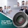 ADKIDO PTZ Camera,20X Optical Zoom with HDMI,SDI Camera Support PTZ Control and IP Live Streaming Output for Conferencing, Church view 3