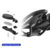 NELboNs Air Tag Mount Hidden Bike Saddle Seat GPS Tracker Holder Anti-Theft Air Tag Waterproof Protective Holder Hides Under Road MTB Bicycle Seat view 3