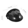 Angoily Universal Security Sun Rain Cover Shield Weatherproof Glare Protection Cover Sunshade Doorbell Rain for Dome Outdoor Top view 3