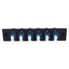 fyboptwu 12-Port LC Duplex SM Fiber Patch Panel with 6 UPC Adapters, 1pc view 1