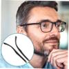 Lurrose 1pair Eyeglasses Arm Replacement Accessories Silicone Titanium Glasses Repair Parts for Comfortable Fit for Glasses Sunglasses view 3
