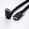 GXMRHWY VHDCI Male to Right Angle Male 26pin Overmolded Cable 2Meter view 1