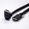 GXMRHWY VHDCI Male to Right Angle Male 26pin Overmolded Cable 2Meter view 4