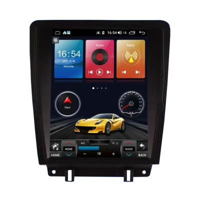 12.1 Android 11 Car Radio for Ford Mustang 2009-2014 Touchscreen Tesla Multimedia Player Navigation Bluetooth Carplay 4G+WiFi 6+128 GB