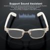 ASHATA G1Q2 Smart Audio Glasses, Bluetooth Open Ear, Blue Light Blocking, Hands Calling, Voice Assistant, Touch Control, IP67 Magnetic Frames view 2