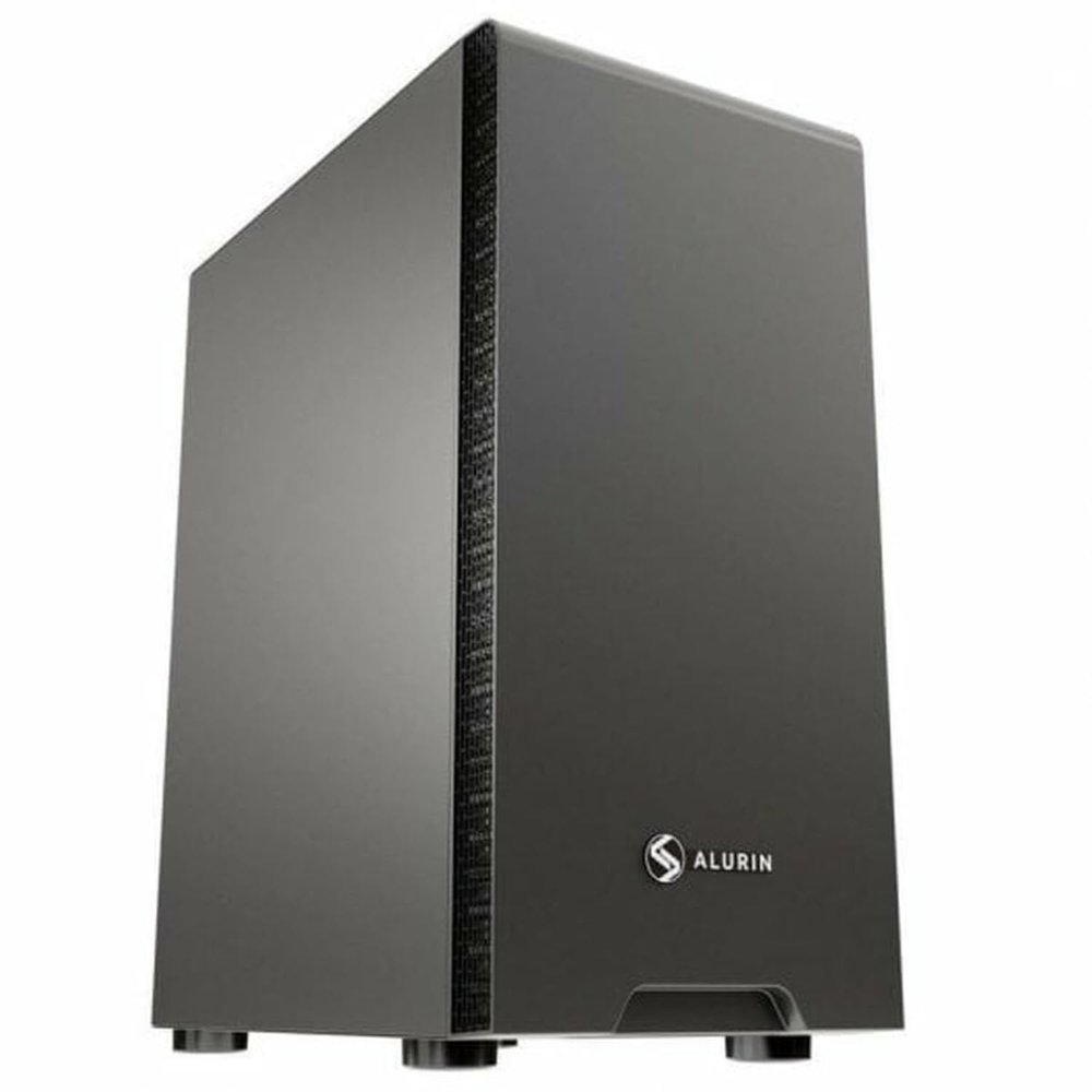Alurin ATX Work Black Semi-Tower Case