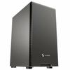Alurin ATX Work Black Semi-Tower Case view 1
