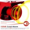 Saladulce 120dB Industrial Siren Alarm, IP55 Outdoor Sound and Light Alarm, Waterproof Siren with Light for Office, Home, Factory, Warehouse, Intruders, Emergency(110V) view 2
