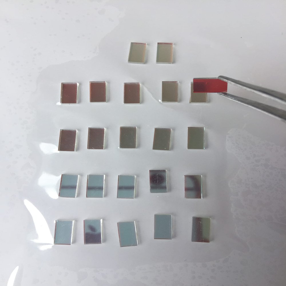 ASMEIR 650nm red Band Pass Filter red Light Induction red Light Range Finder Lens Filter (Size : Silvery White)