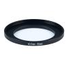 40.5mm Lens to 55mm Camera Lens Adapter 40.5mm to 55mm Step Up Ring Adapter Ring for All Brands of UV ND CPL, with Premium Lens Wiping Cloth 2 Pack (40.5mm-55mm) view 2